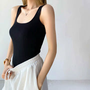 Slim-Fit Bodysuit Tank