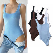 Slim-Fit Bodysuit Tank