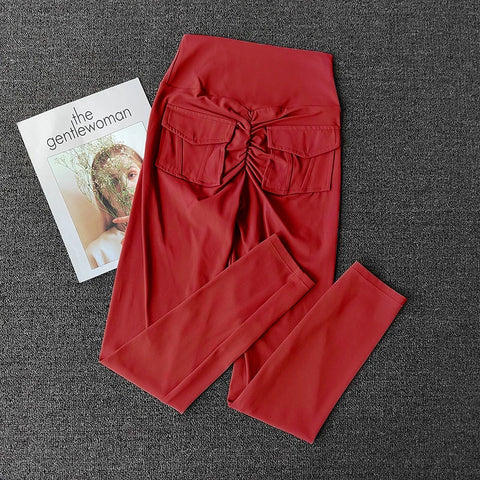 Flattering & Comfy Fitness & Yoga High Waist Leggings w/Pockets