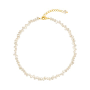 Classic Natural Freshwater Short Pearl Necklace