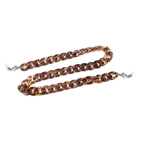 Leopard Acrylic Lanyard Glasses & Sunglasses Chain