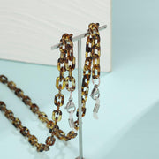 Leopard Acrylic Lanyard Glasses & Sunglasses Chain