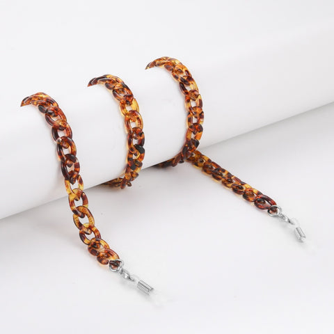Leopard Acrylic Lanyard Glasses & Sunglasses Chain