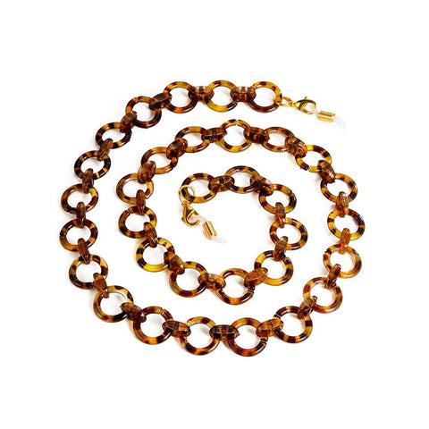 Leopard Acrylic Lanyard Glasses & Sunglasses Chain