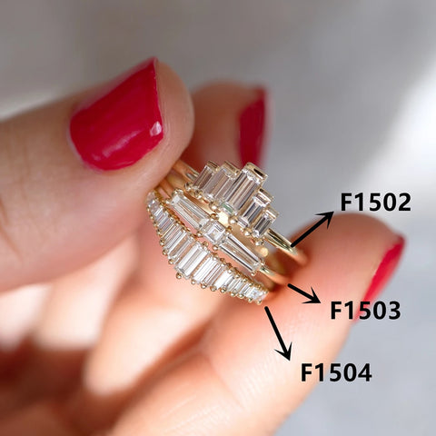 Delicate & Brilliant Zirconia Luxury Stackable Rings