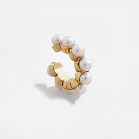 Cute Pearl Small Ear Cuff