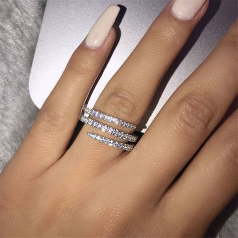 Cute & Classy Full CZ Stone Ring